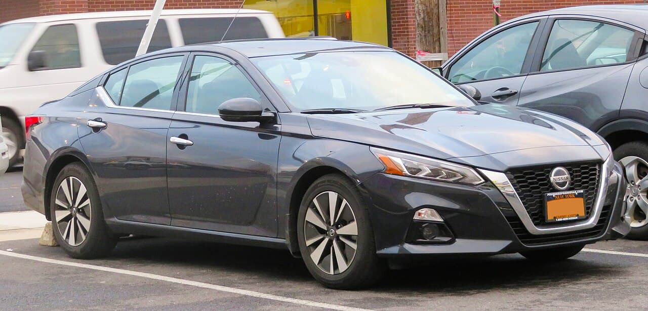 A Nissan Altima — example photograph; the generation is not established