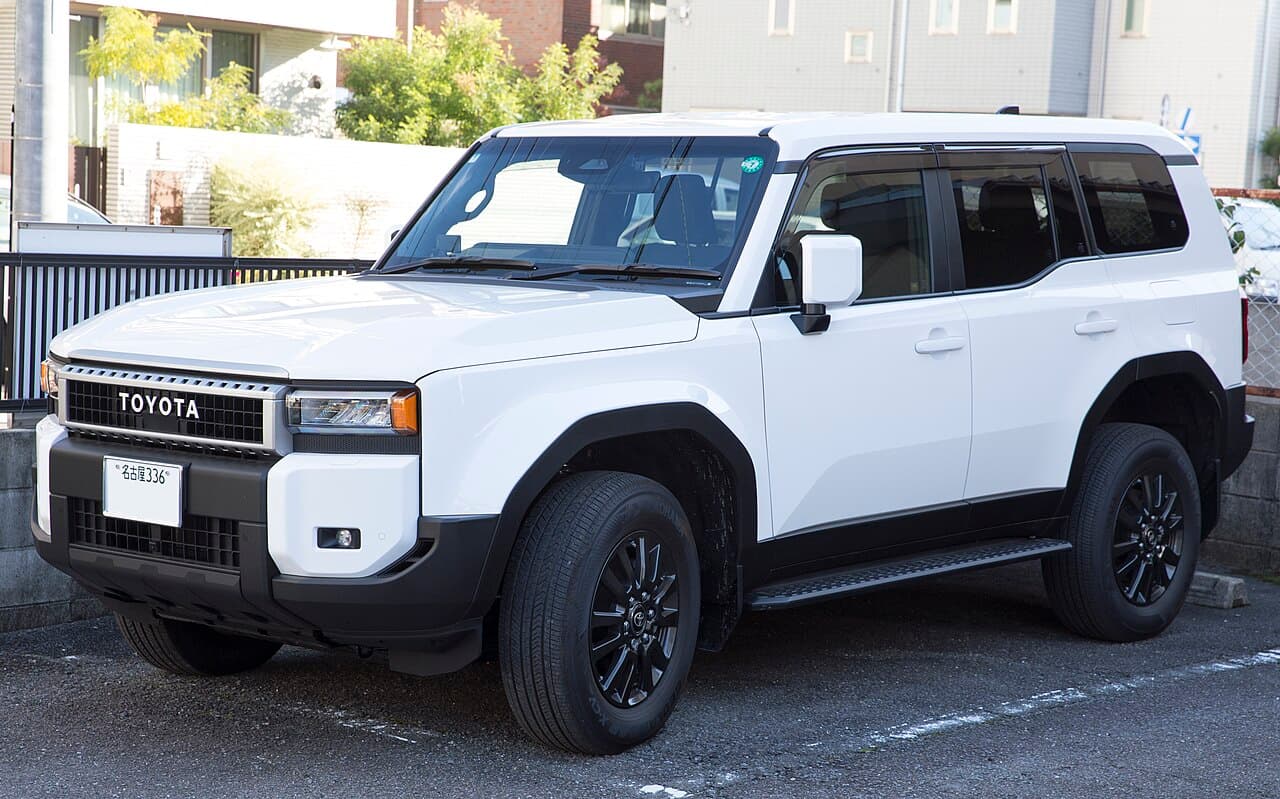 A Toyota LC Prado — example photograph; the generation is not established